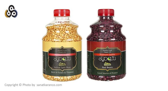 بسته بندی حبوبات قوطی