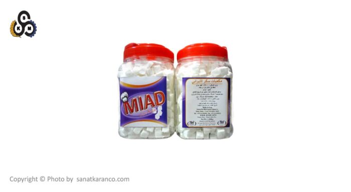 بسته بندی قند قوطی